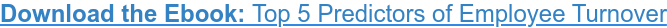 Download the Ebook:&nbsp;Top 5 Predictors of Employee Turnover