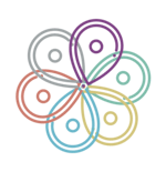 A colorful circle design with circles
Description automatically generated with medium confidence