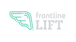 A logo with a wing
Description automatically generated